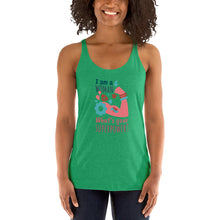 Load image into Gallery viewer, 'I am a woman' - Women's Racerback Tank