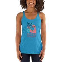 Load image into Gallery viewer, 'I am a woman' - Women's Racerback Tank