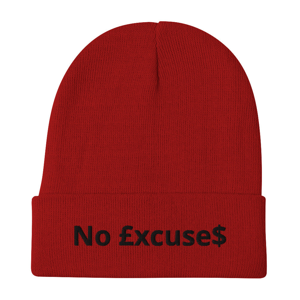 No £xcuse$ Signature Beanie