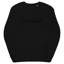 Load image into Gallery viewer, No £xcuse$ - Unisex organic sweatshirt
